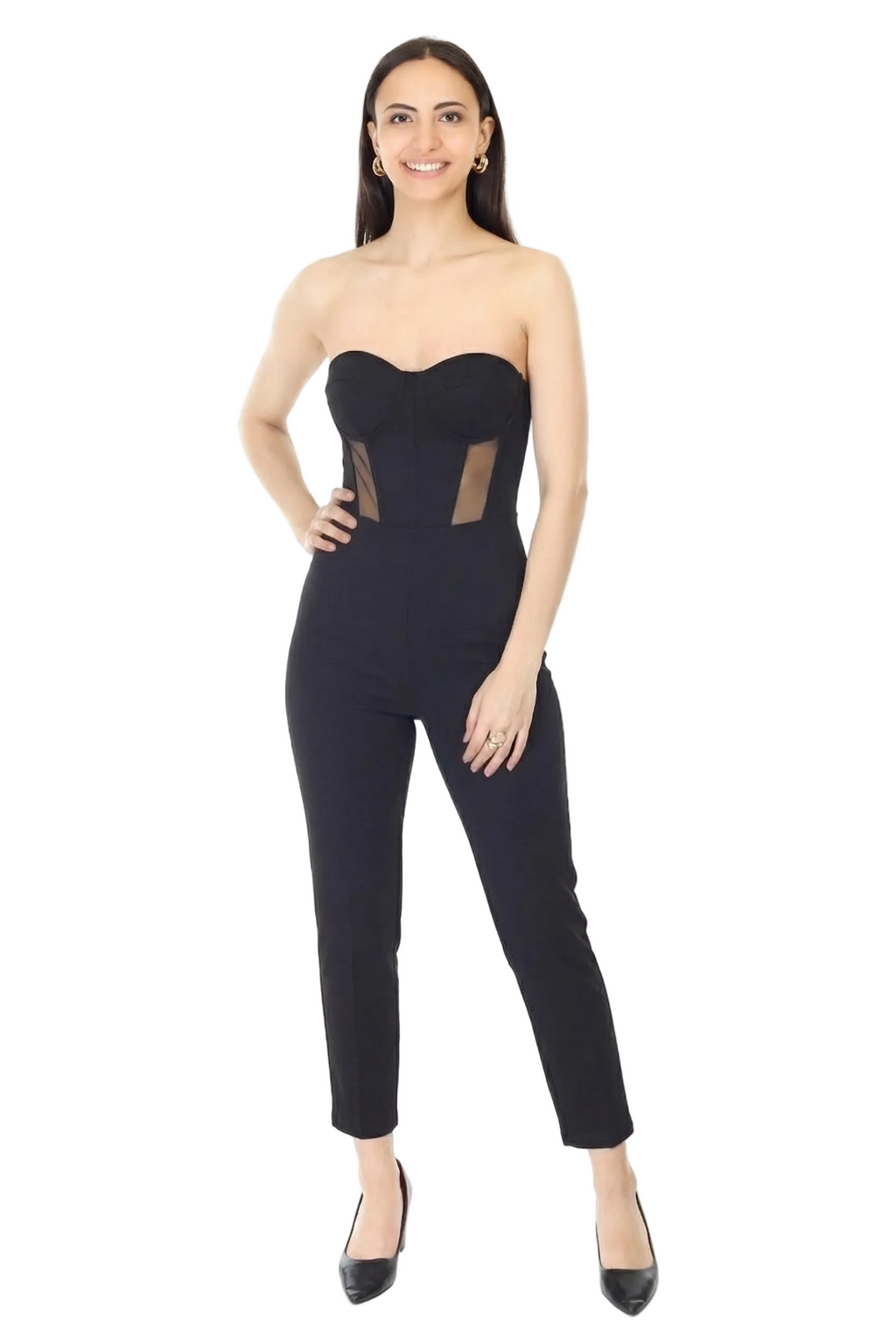 Midnight Sculpt Jumpsuit