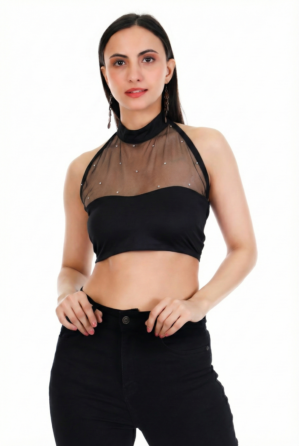 Crystal Mist Halter Top