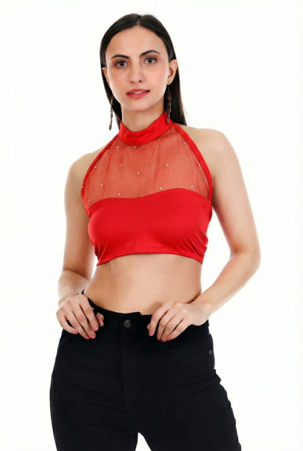 Crystal Mist Halter Top