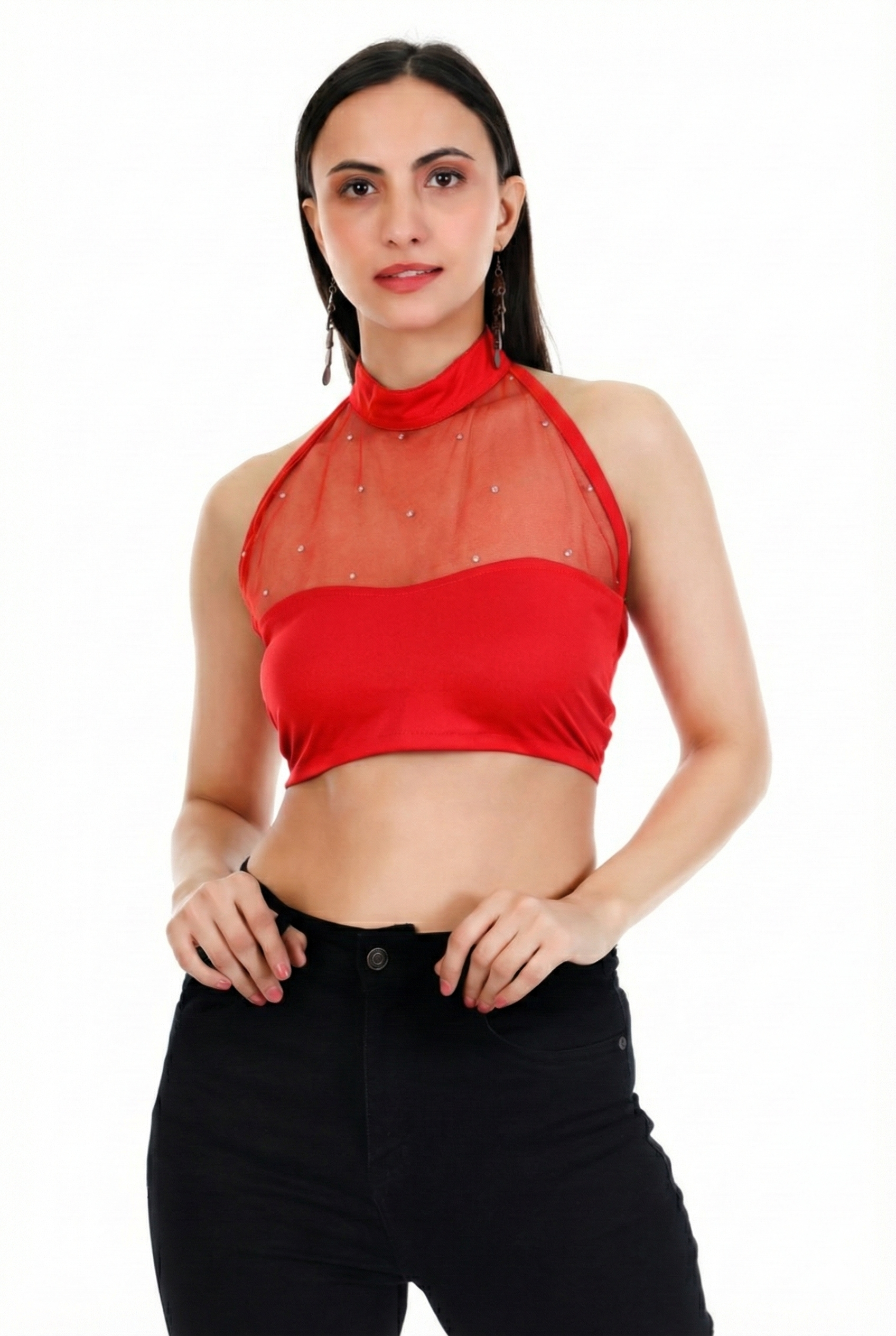 Crystal Mist Halter Top