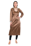 Bronze Aura Keyhole Kurti