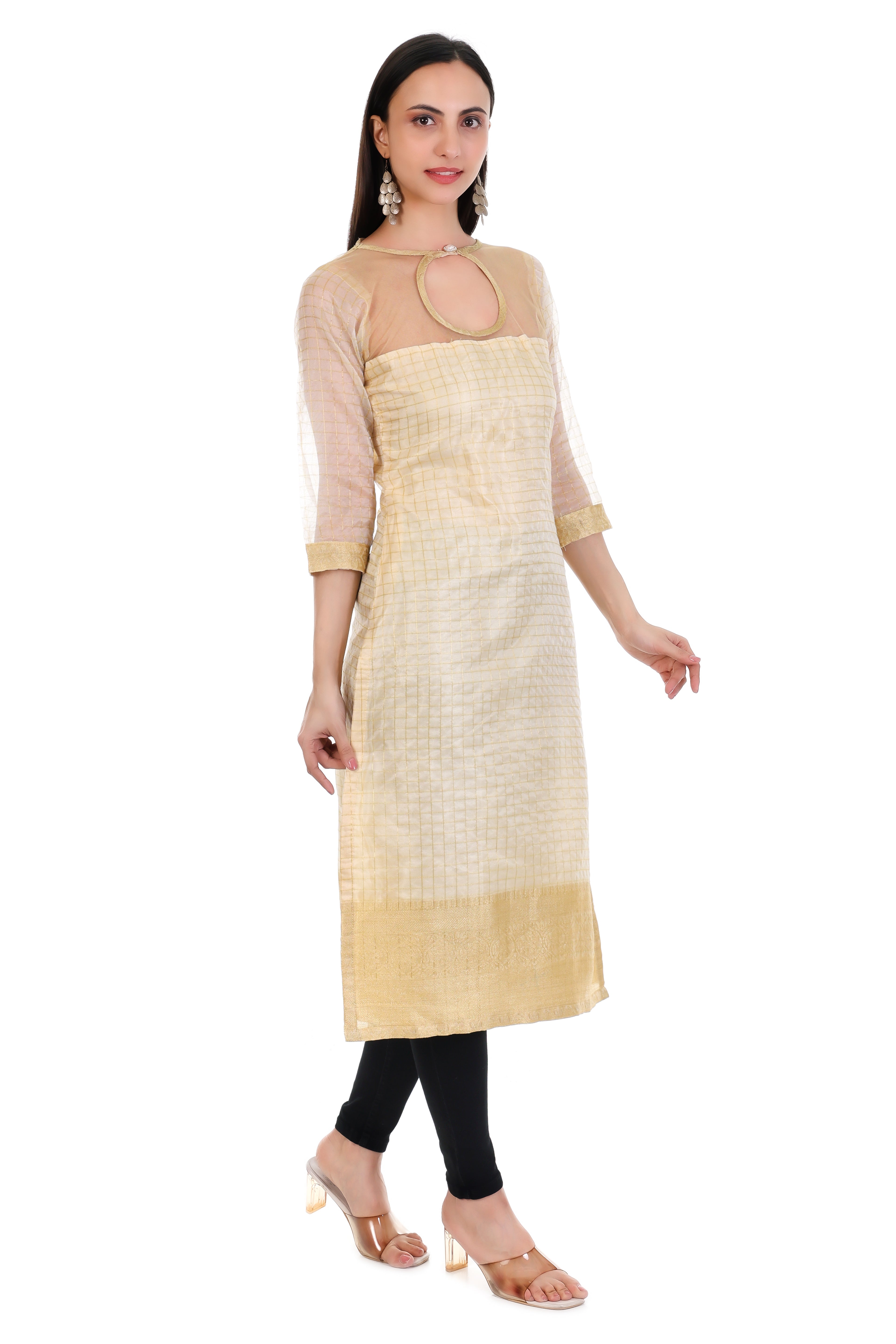 Golden Aura Kurti
