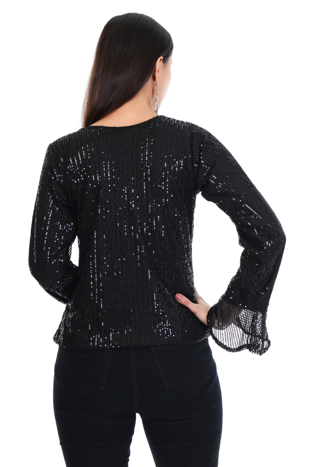 Midnight Glow Sequin Jacket