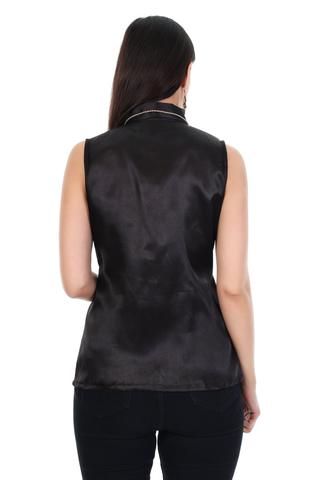 Midnight Poise Sleeveless Top