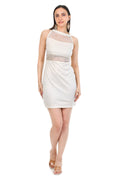 Ivory Grace Mini Dress