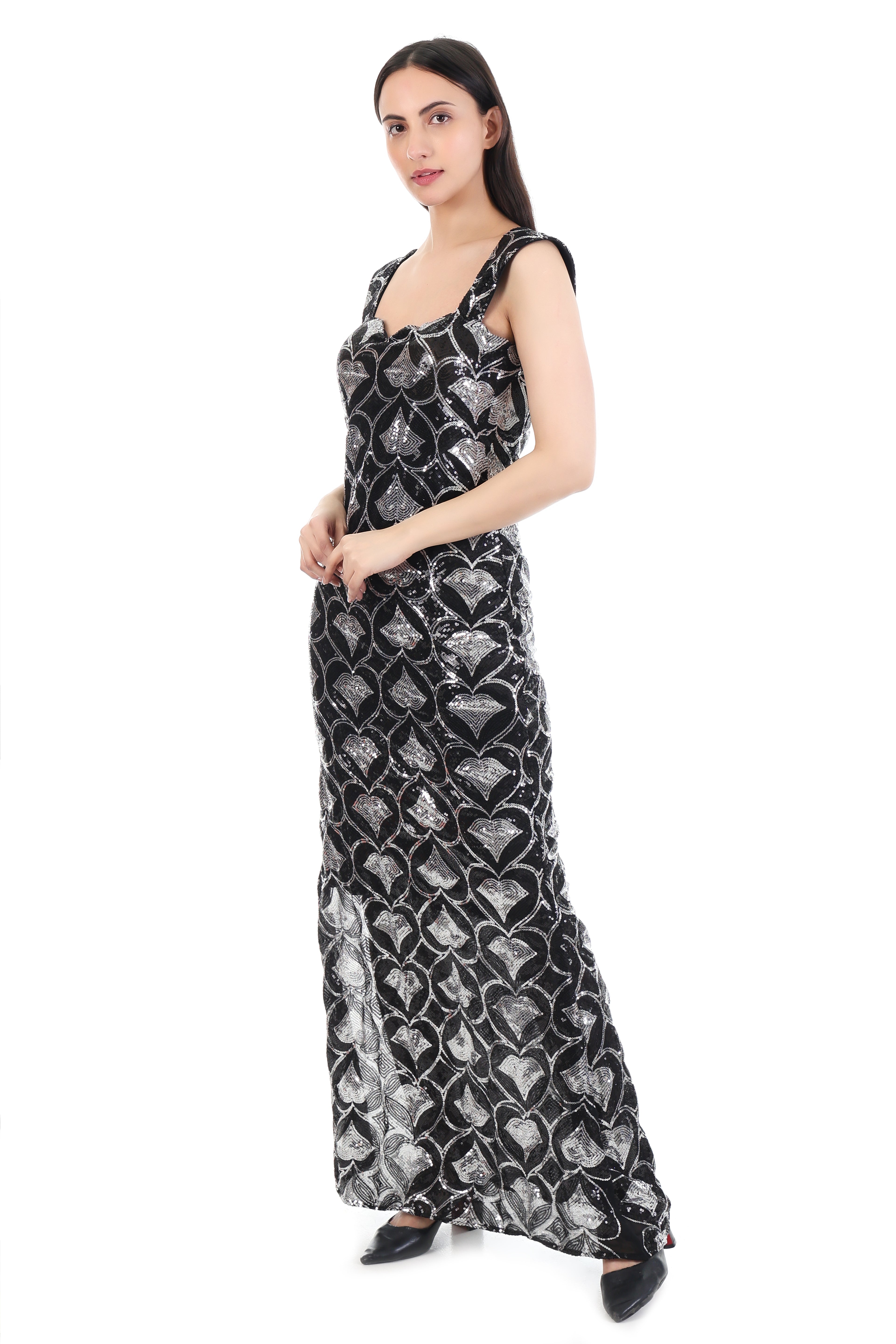 The Noir Étoile Gown