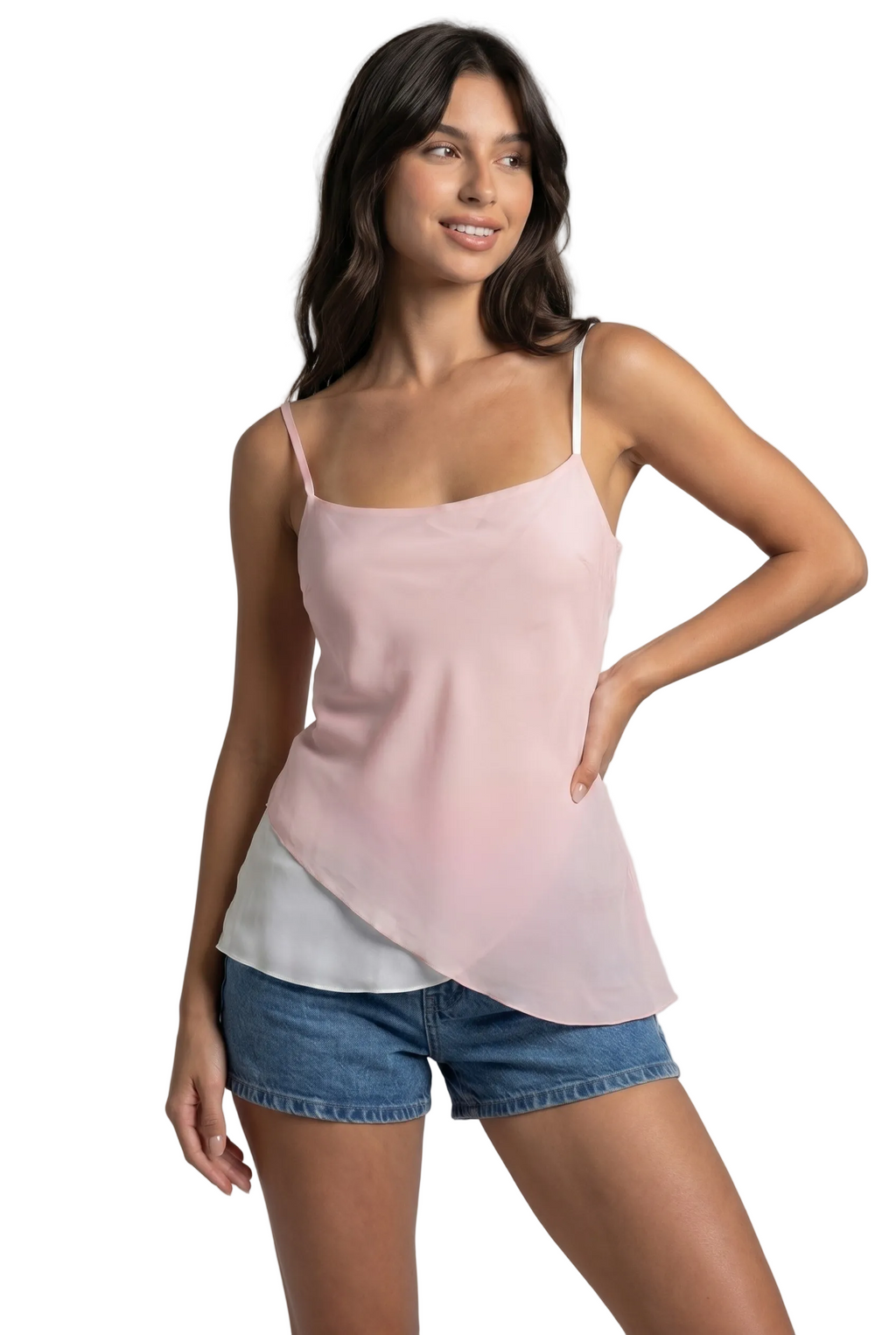 Layered Asymmetrical Cami Top