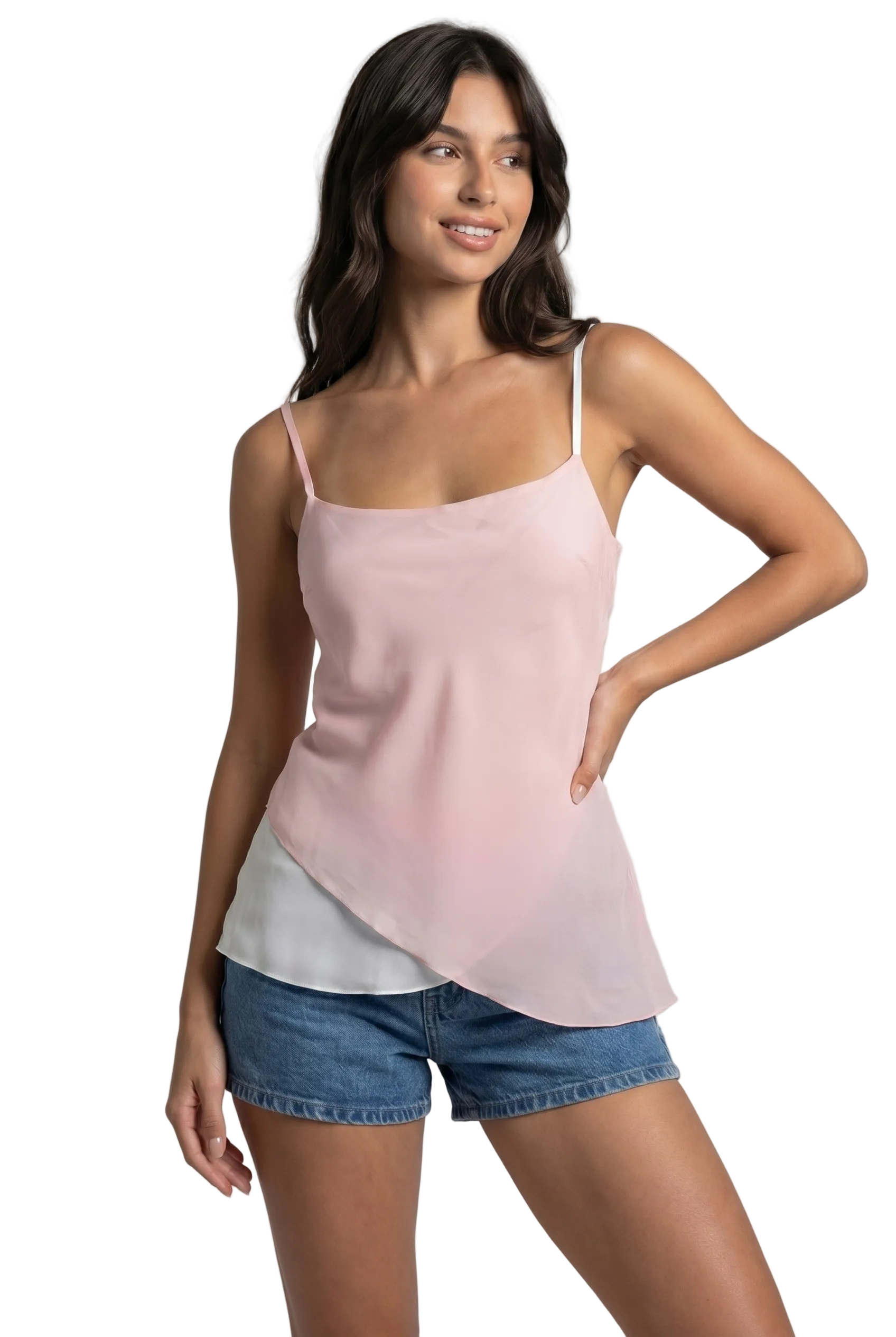 Layered Asymmetrical Cami Top