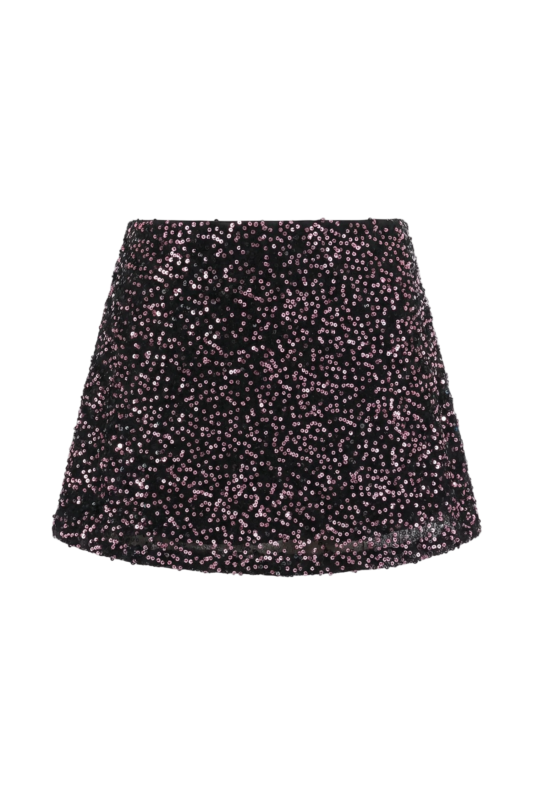 Midnight Sparkle Halter Sequin Skirt