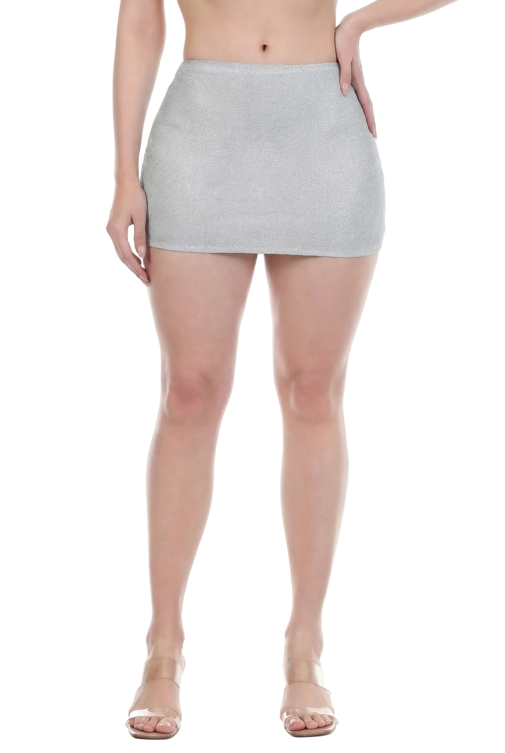 Luna Diamond Mini Skirt