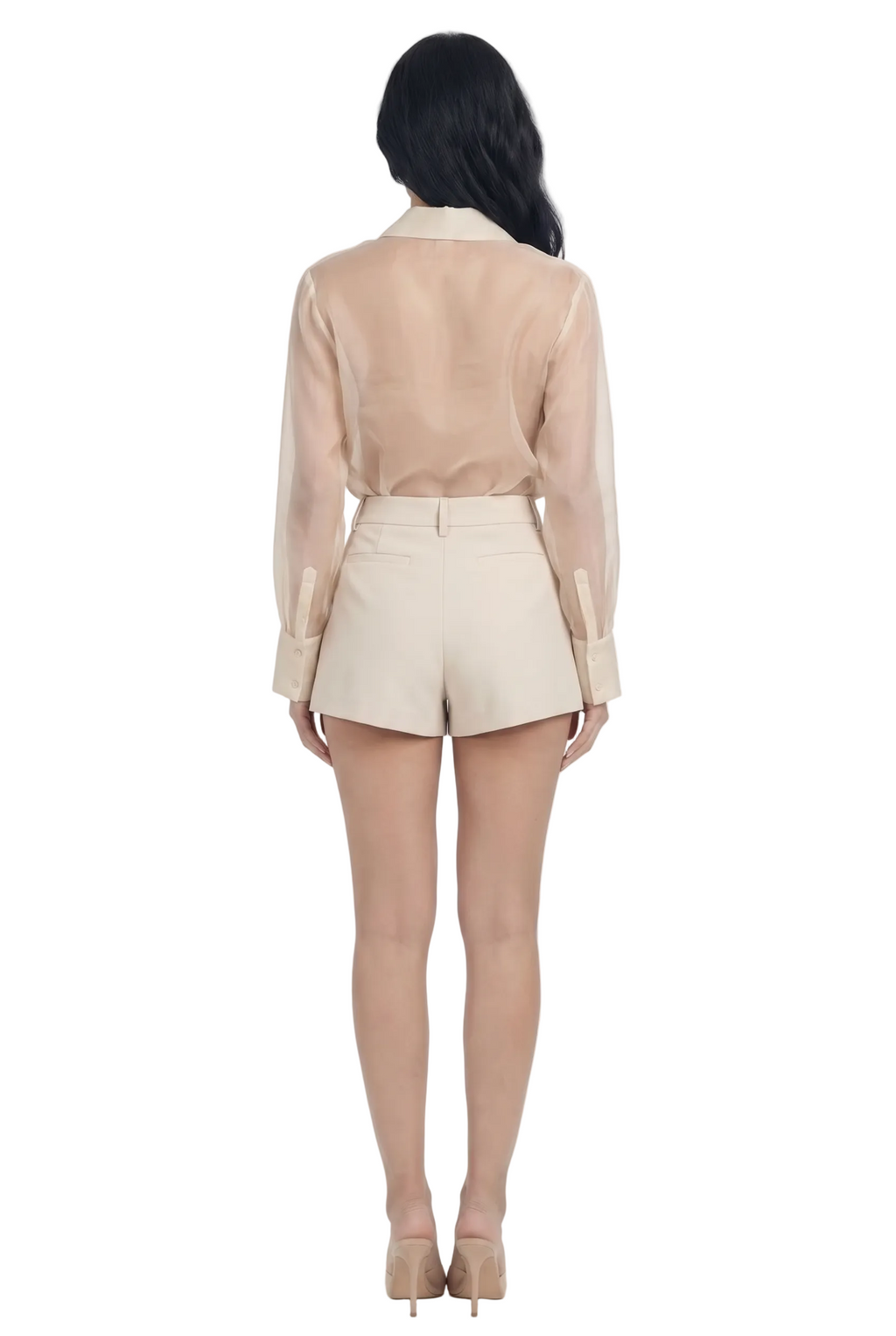 Sheer Ivory Classic Shirt