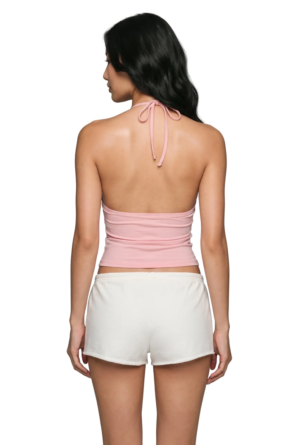 Essential Halter Neck Fitted Top