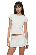 Lace Trim Baby Tee