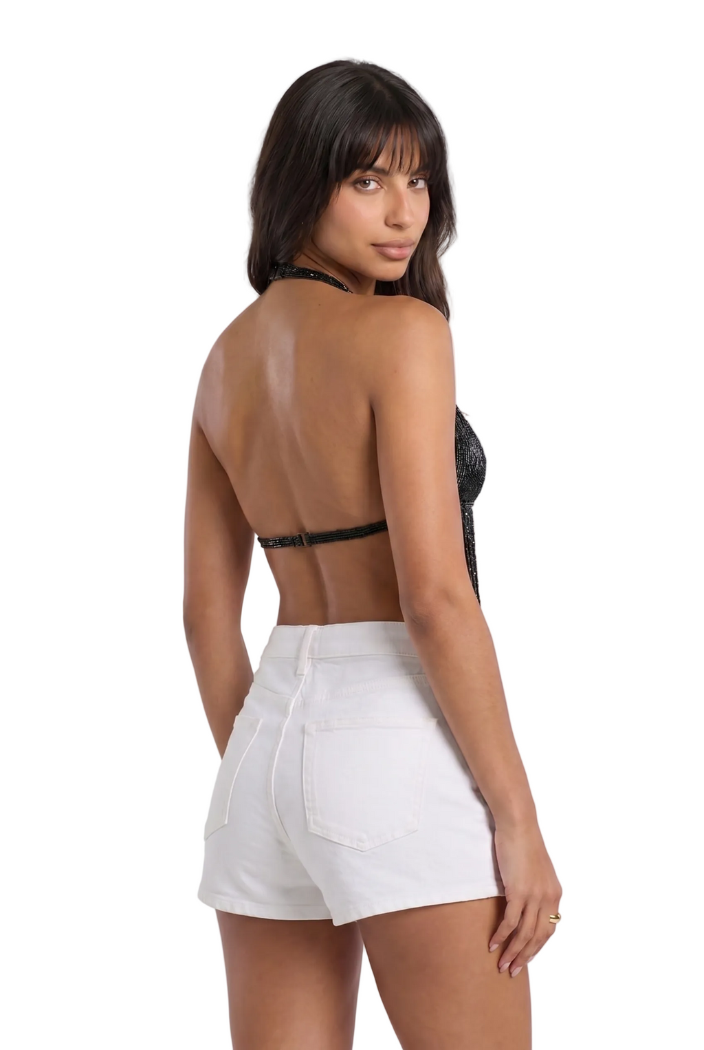 Fringe Halter Top